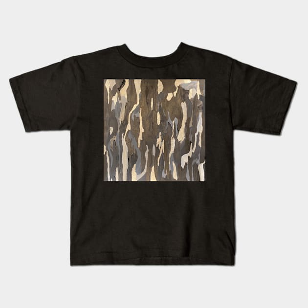 WLAD Camo Kids T-Shirt by Winglightart